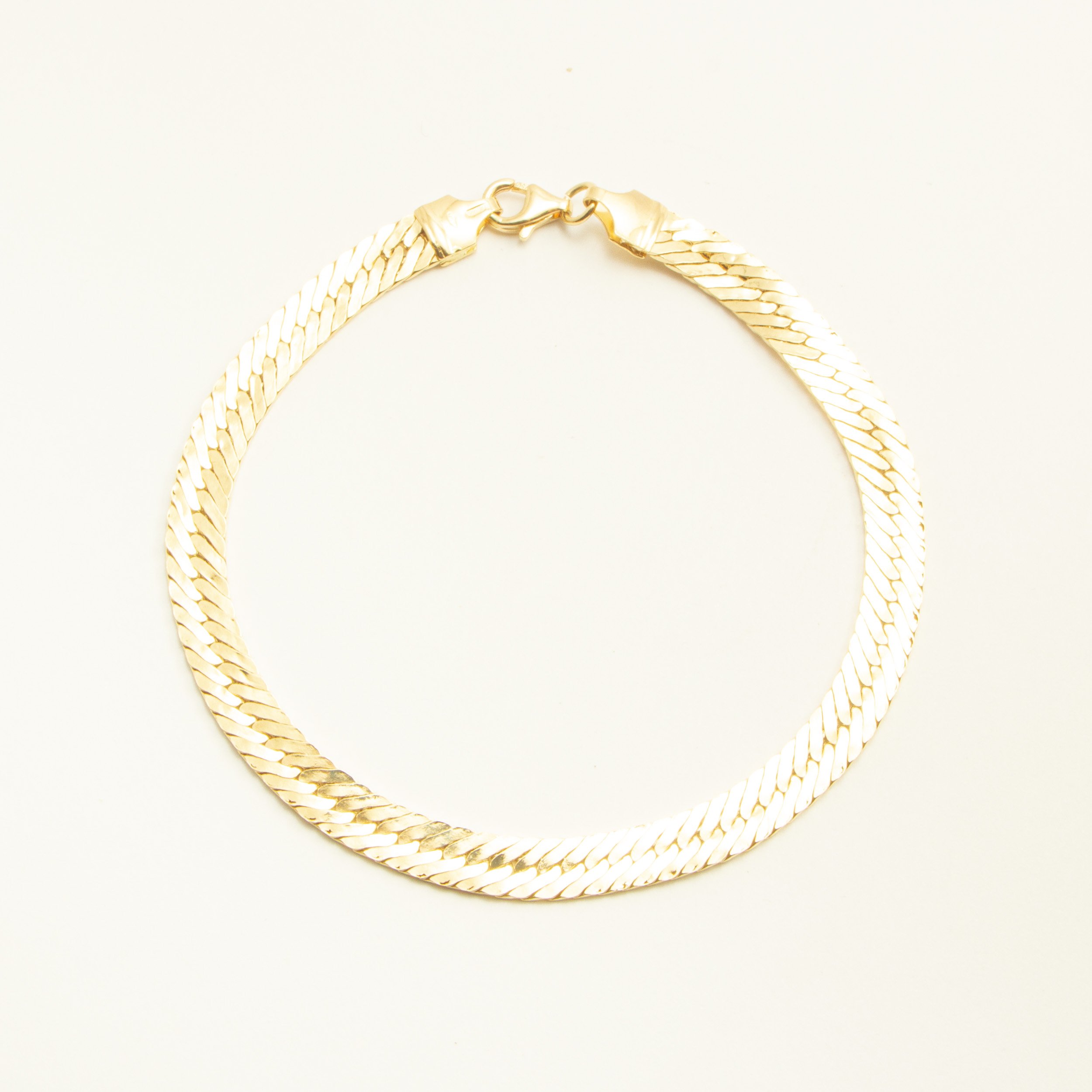 Bracciale in Oro18Kt a Maglie Fitte