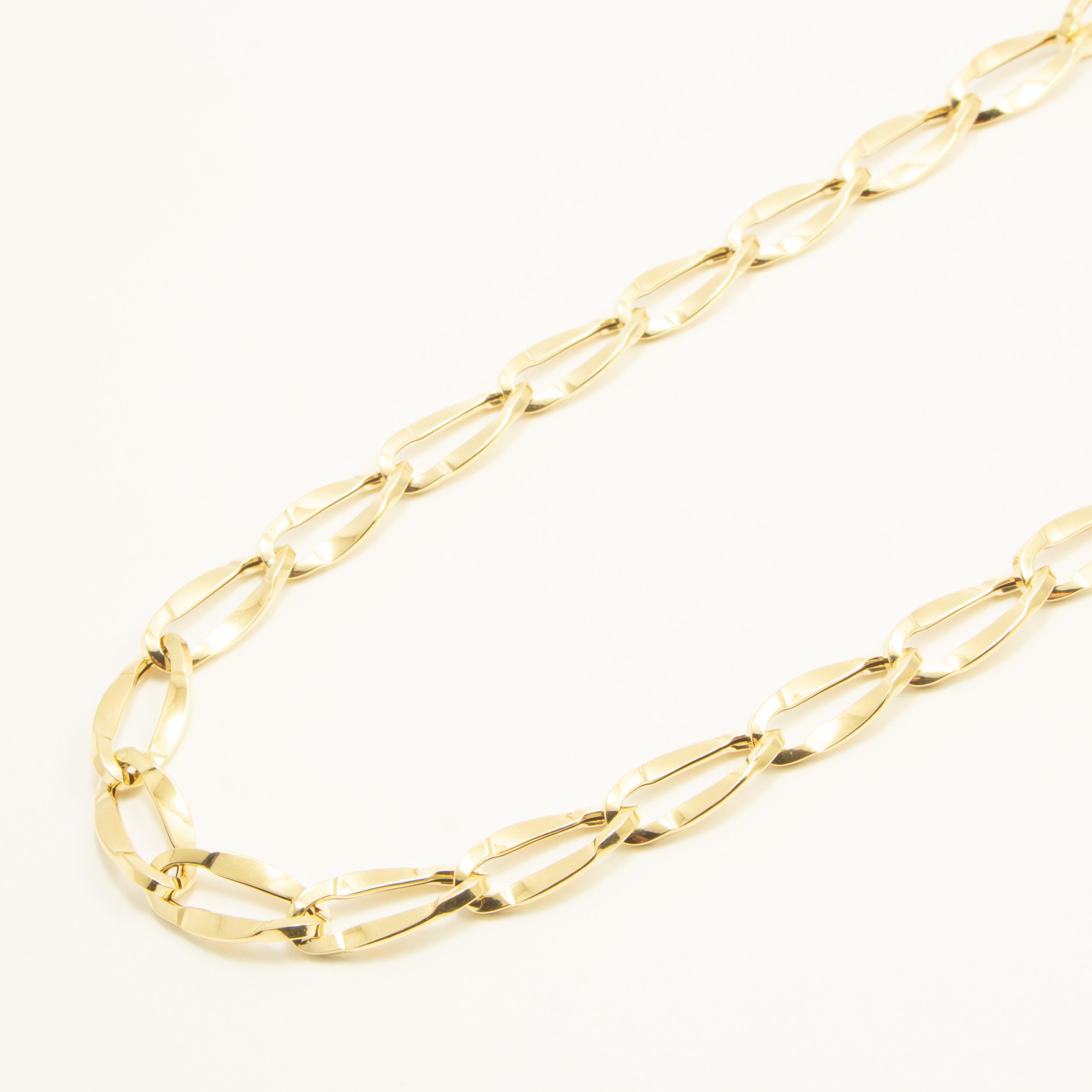 Girocollo Anelli Lunghi In Oro 18kt