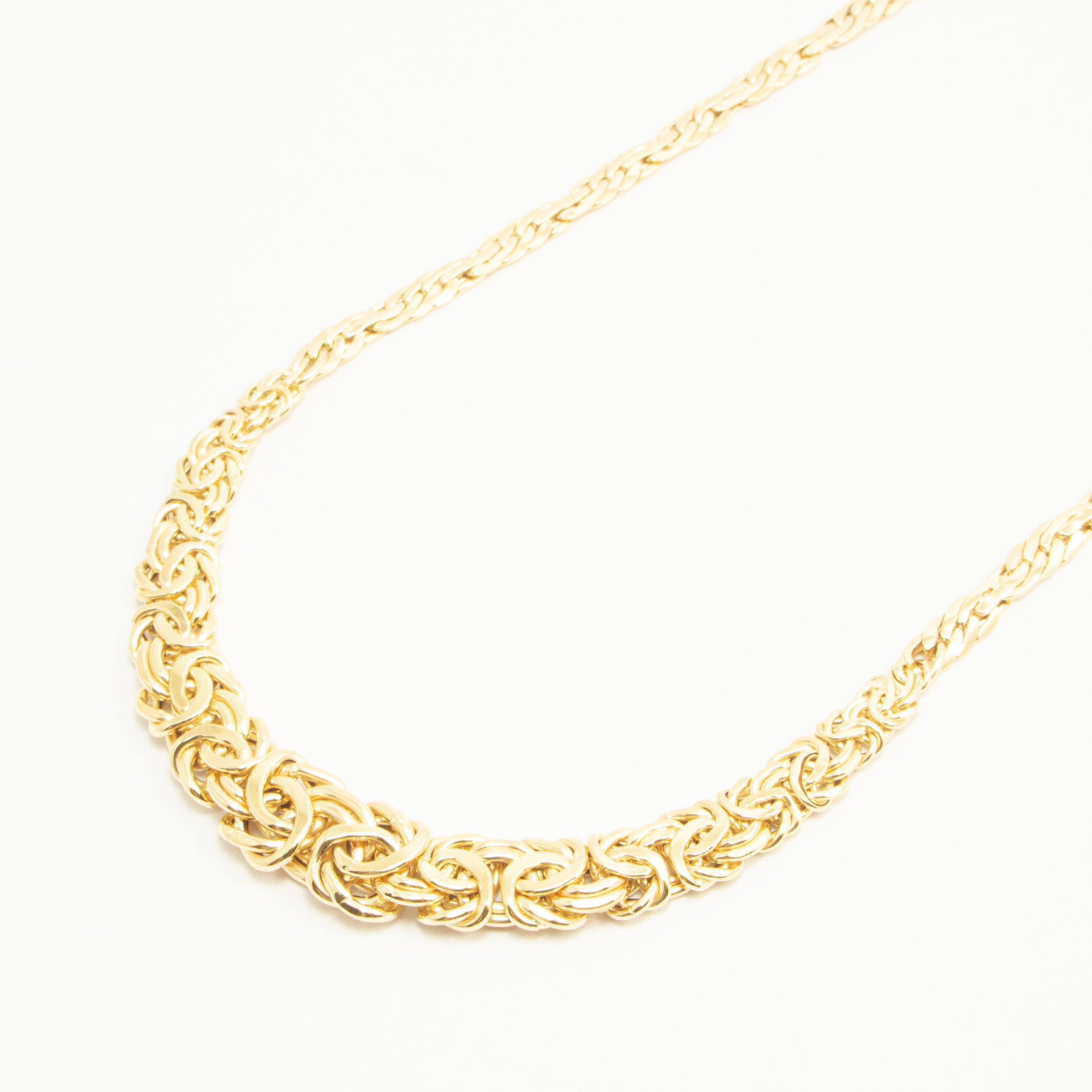 Girocollo Bizantino In Oro 18kt