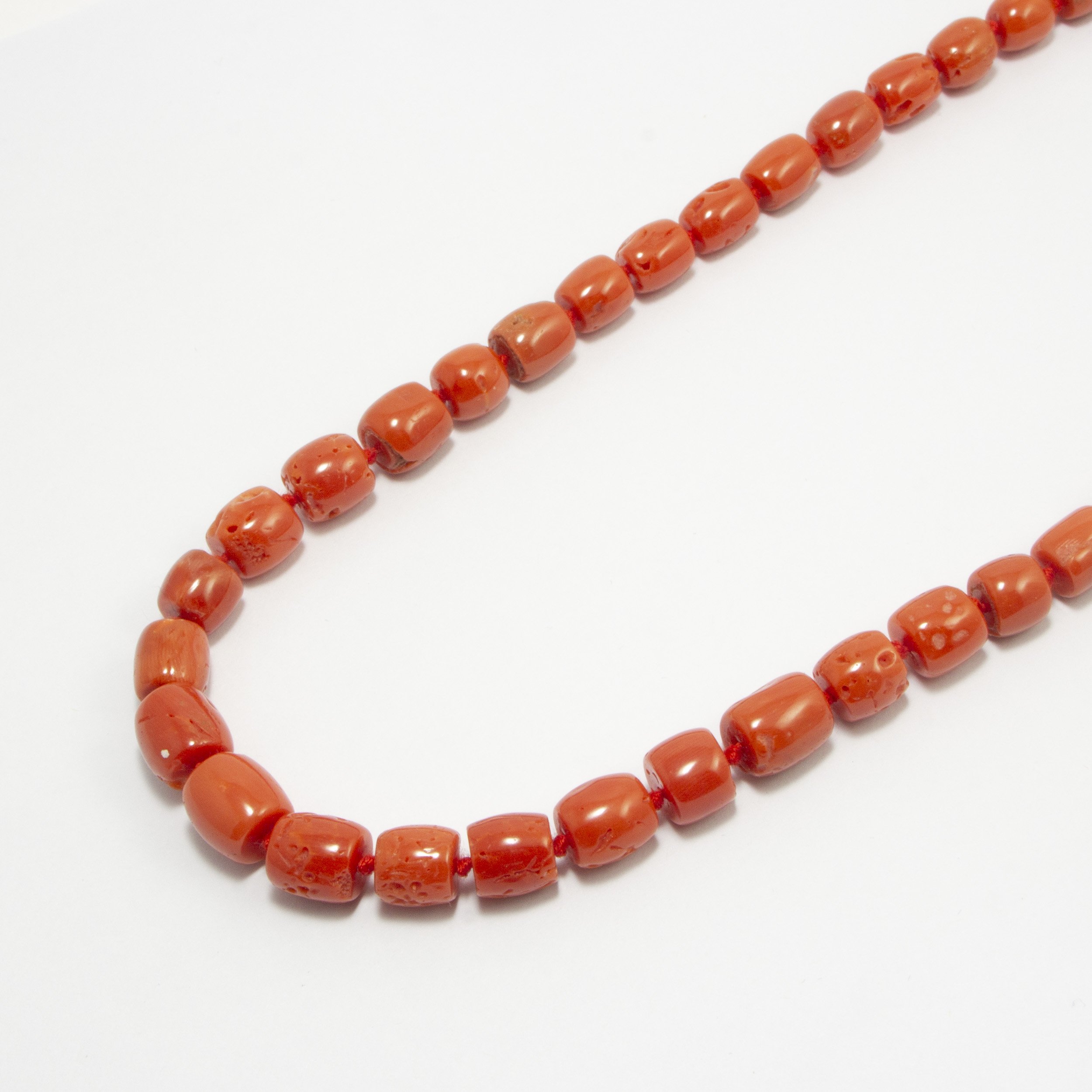 Collana In Corallo Rosso e Oro18kt