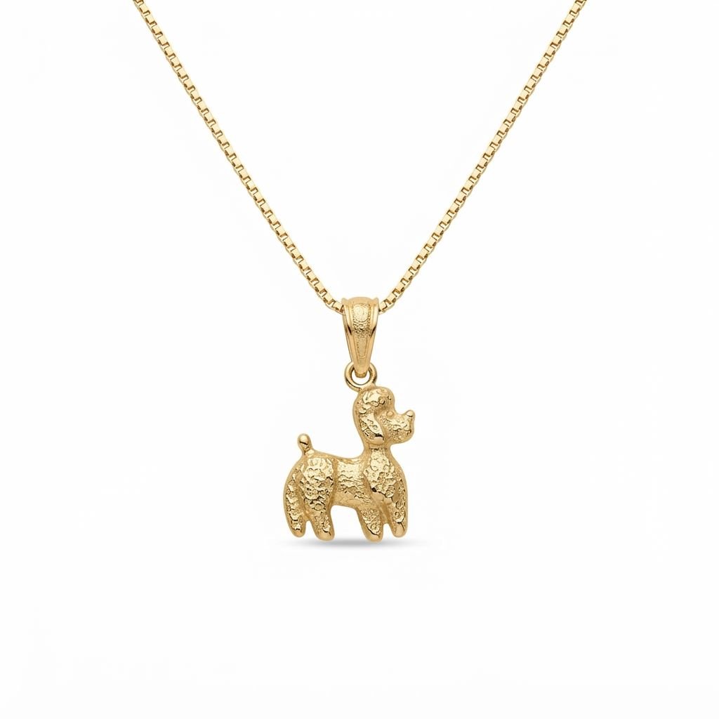 Ciondolo Cane in Oro 18kt