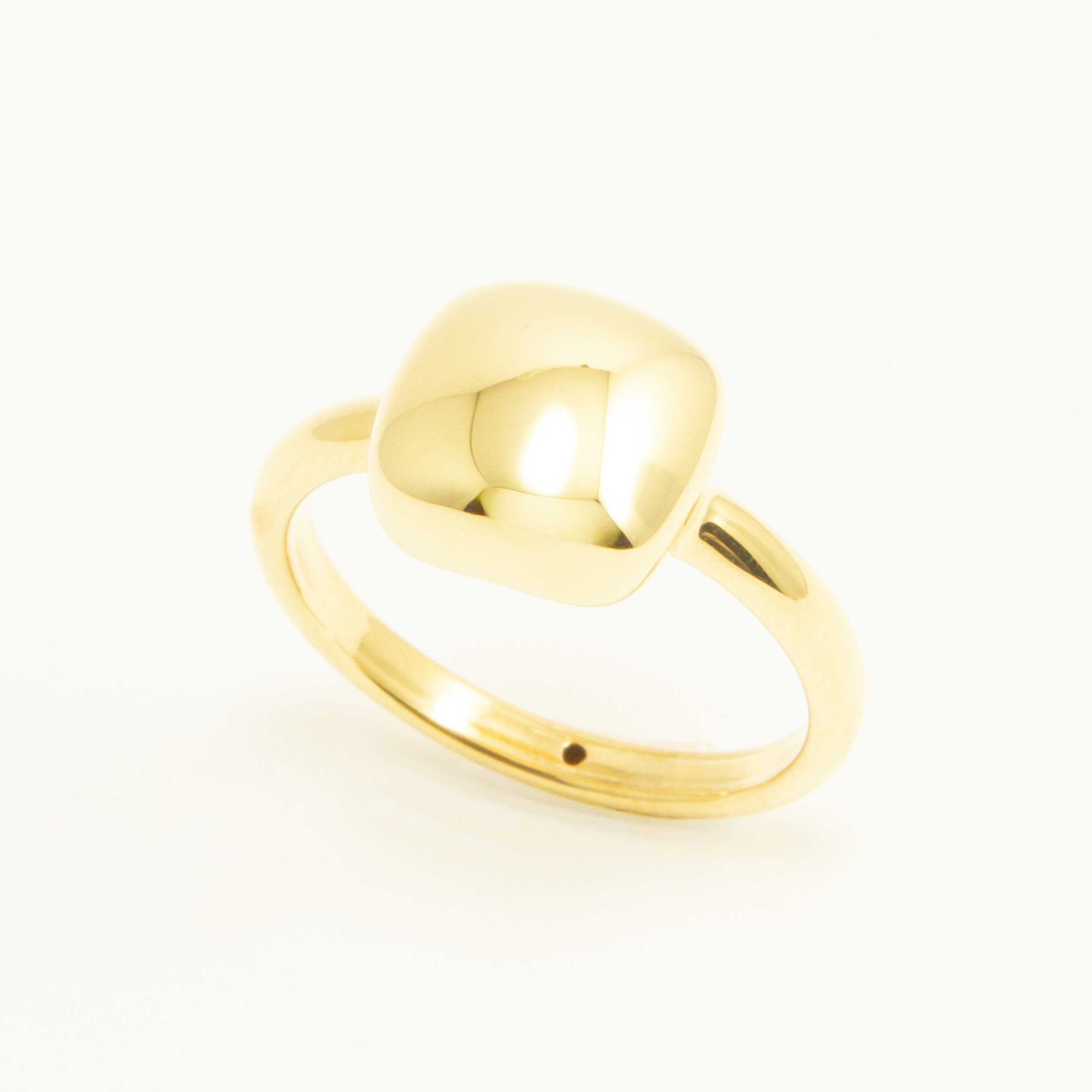 Anello Cuscino in Oro 18kt