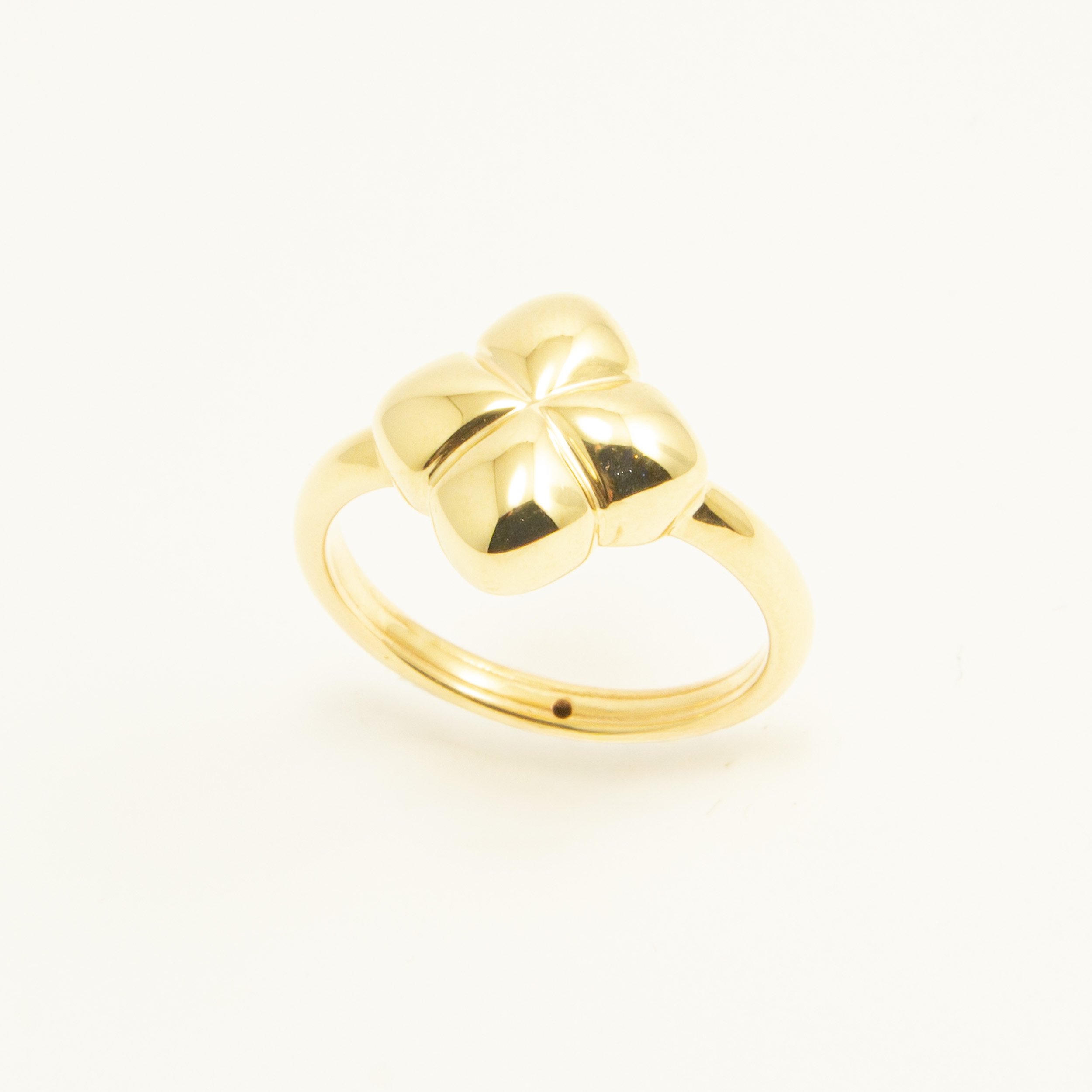 Anello Quadrifoglio in Oro 18kt
